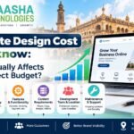 Website design cost in Lucknow featured image showing website development pricing and business website planning